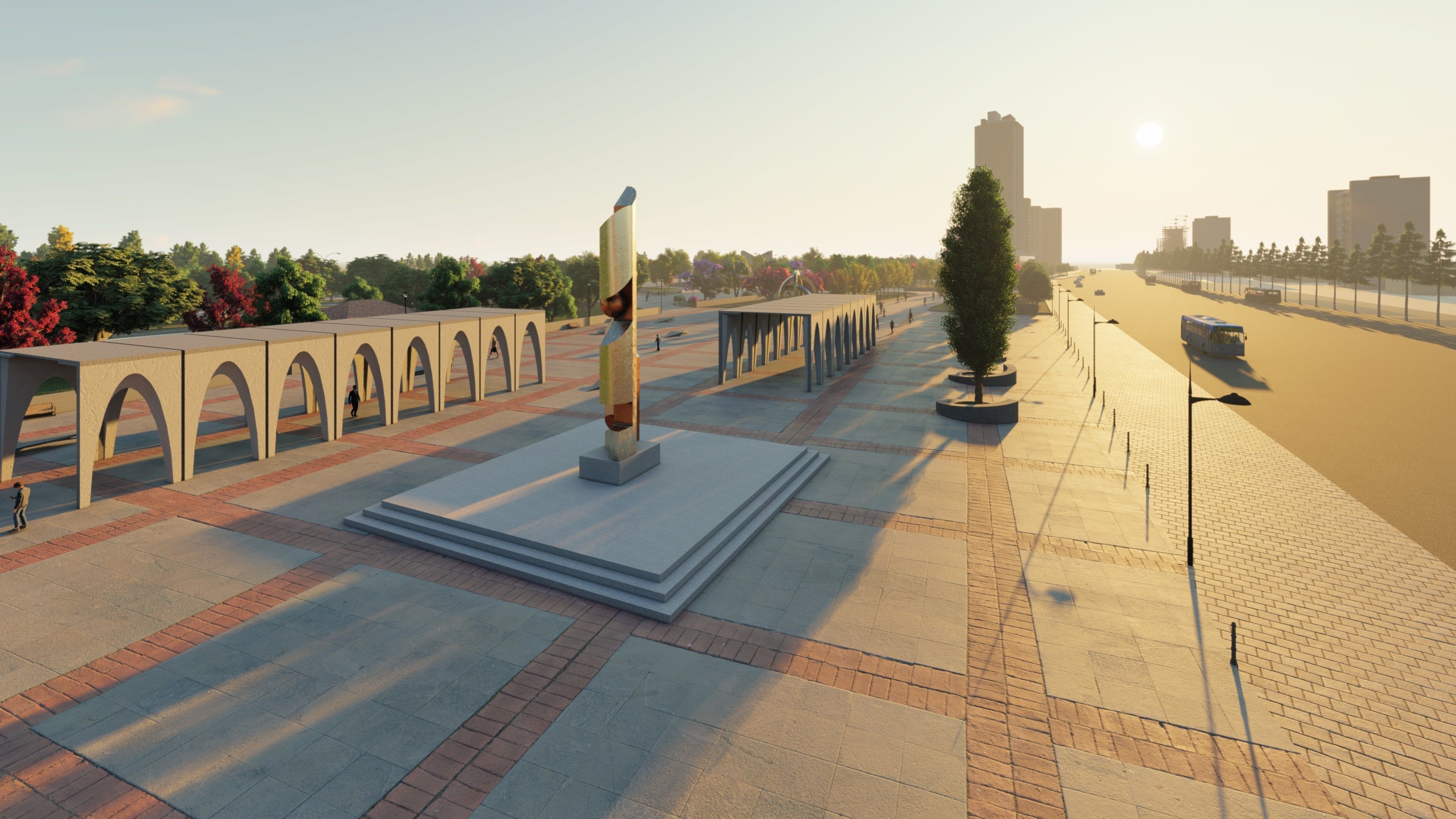 Master park-Regional park project-Private Park Landscape 3D model_23