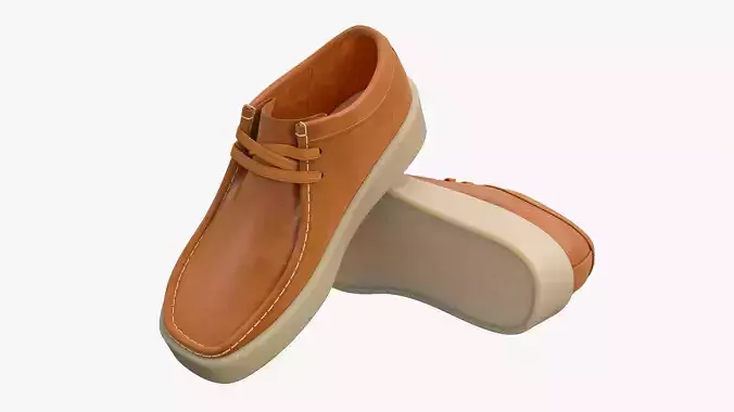 Clarks Wallabee Cup Brown Leather
