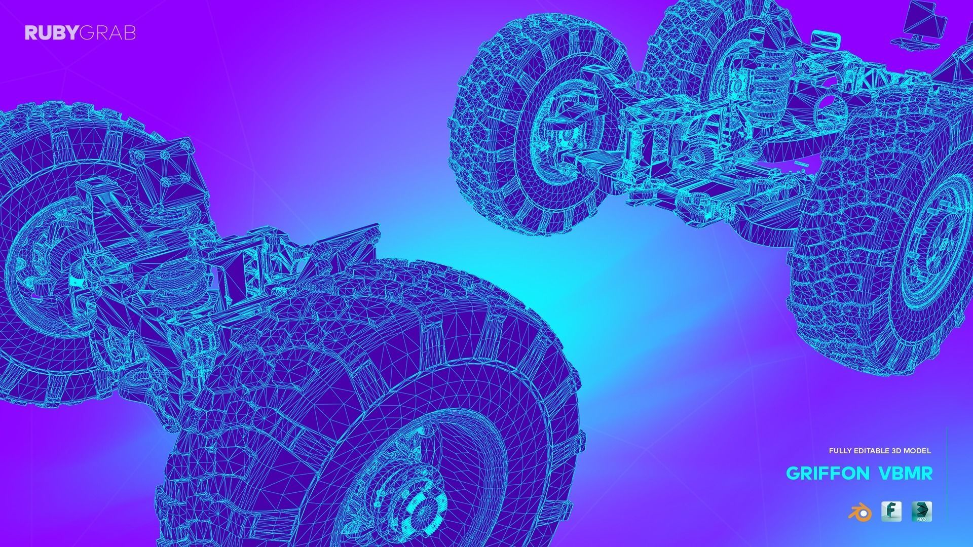 VBMR Griffon French Six-Wheel Armoured Vehicle 3D model_4