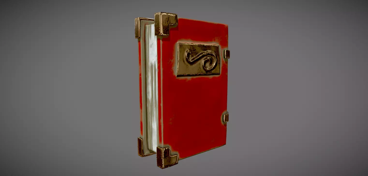 Pick Up Collectibles Books Free low-poly 3D model