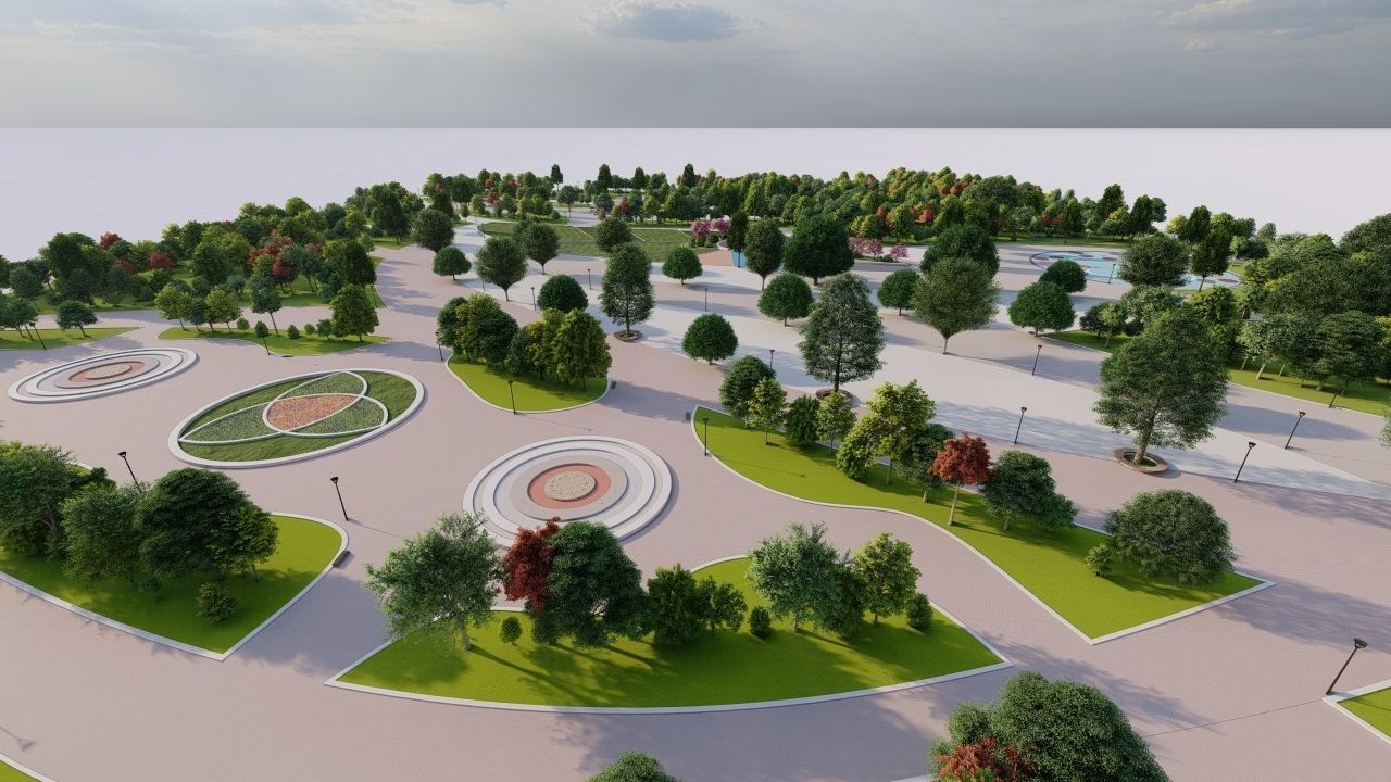 Master park-Regional park project-Private Park Landscape 3D model_16
