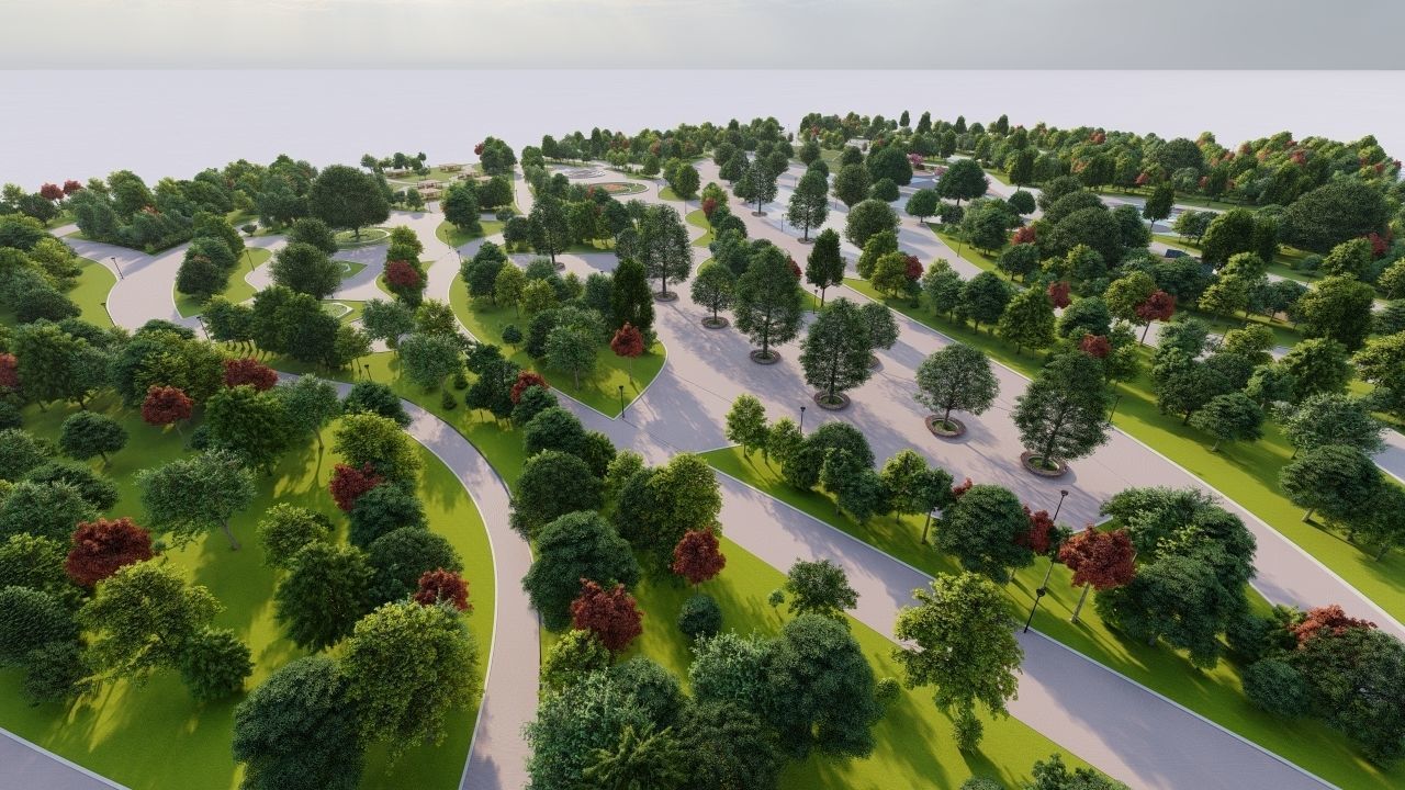 Master park-Regional park project-Private Park Landscape 3D model_18