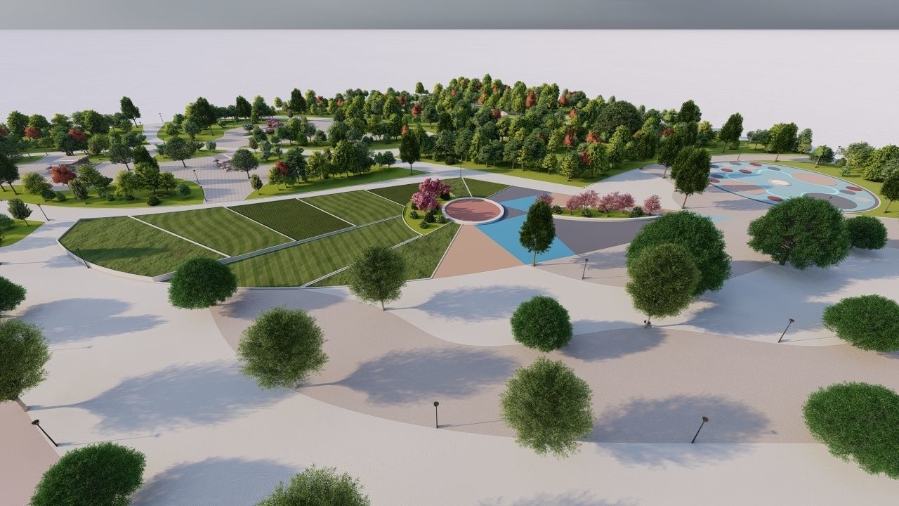 Master park-Regional park project-Private Park Landscape 3D model_21