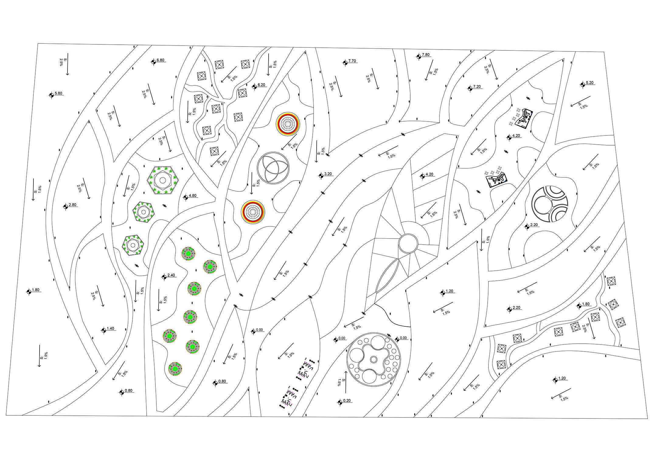 Master park-Regional park project-Private Park Landscape 3D model_27