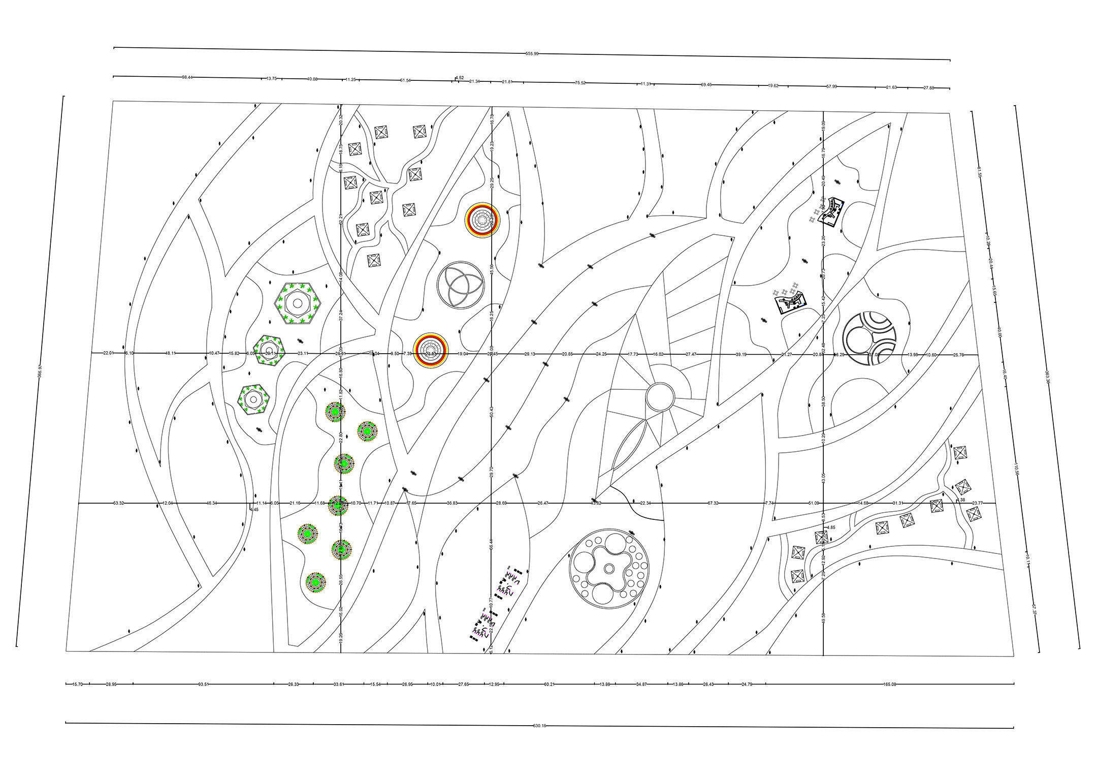 Master park-Regional park project-Private Park Landscape 3D model_26