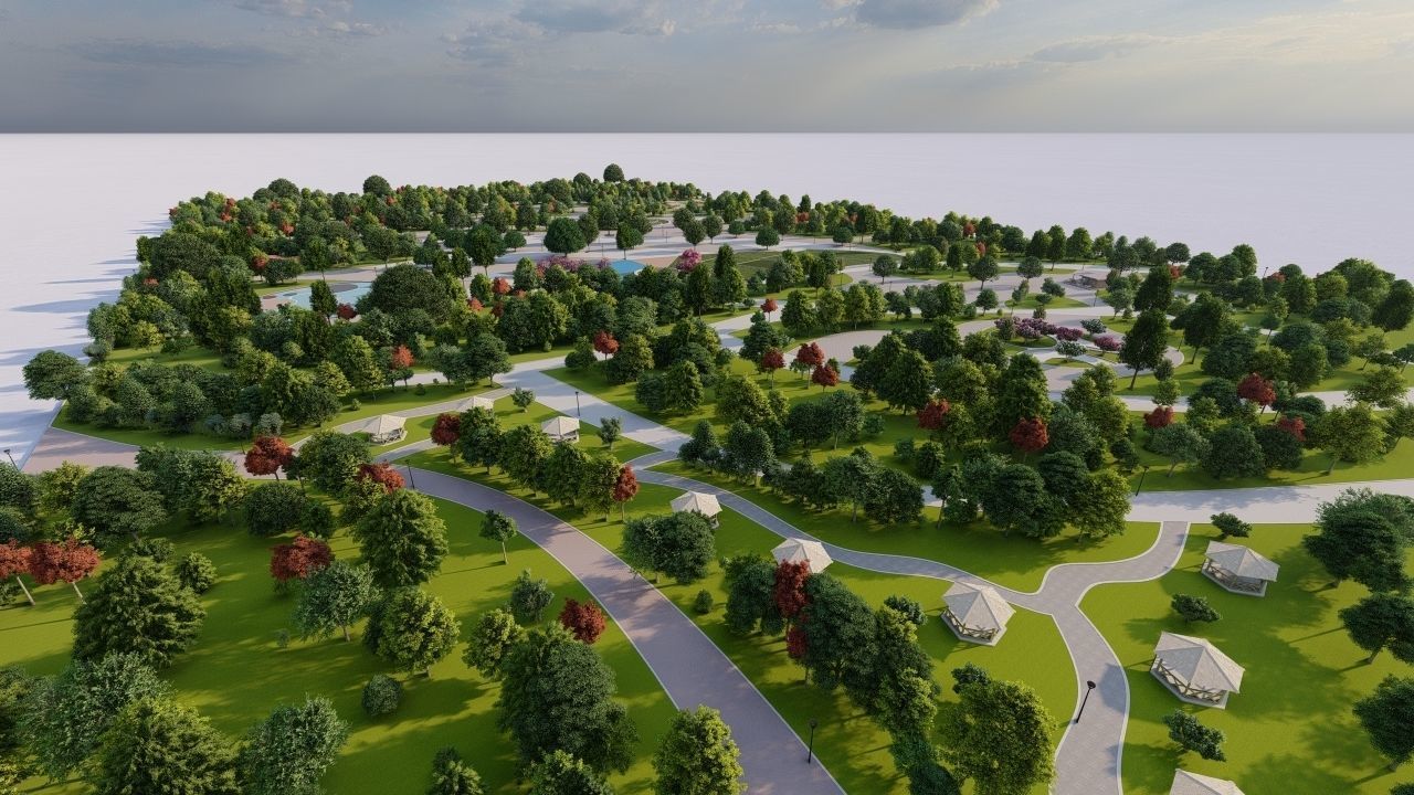 Master park-Regional park project-Private Park Landscape 3D model_24