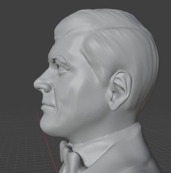 Roger Moore 3D print model_9