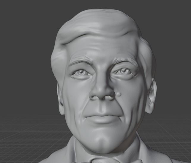 Roger Moore 3D print model_5