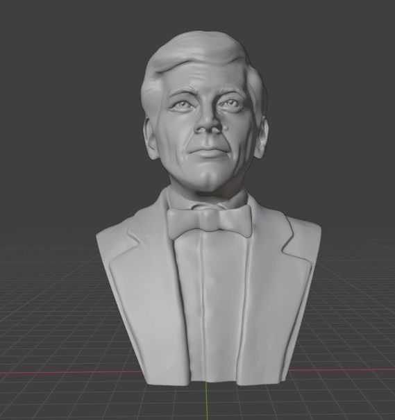 Roger Moore 3D print model_11