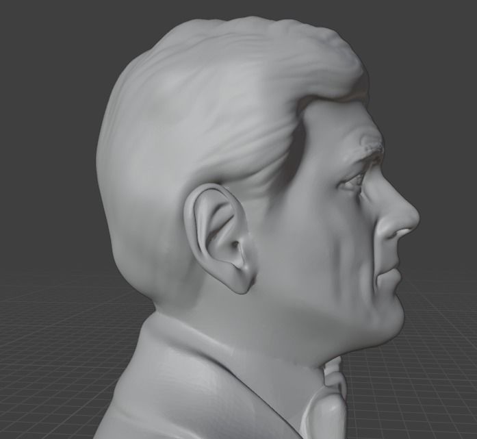 Roger Moore 3D print model_8