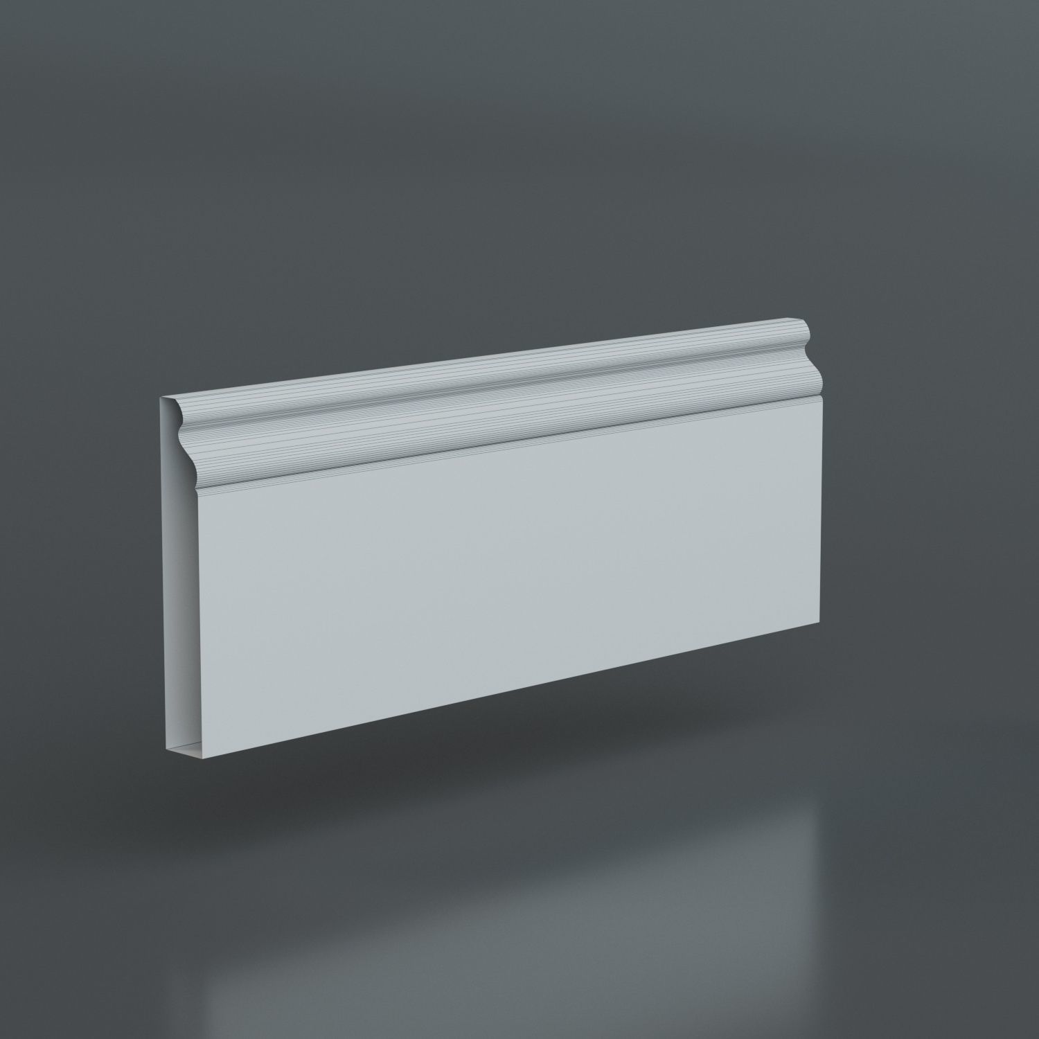 Roman Baseboard Free low-poly 3D model_2