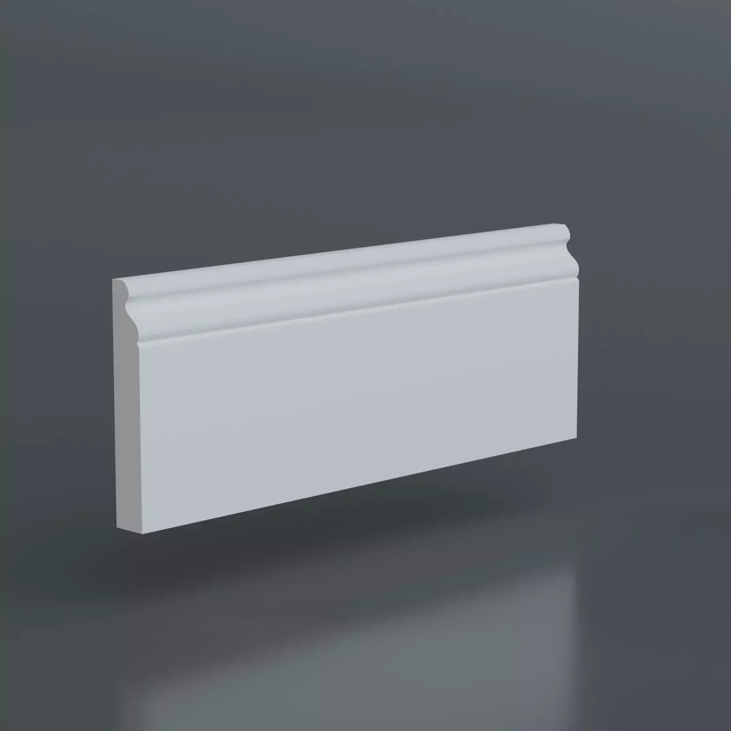 Roman Baseboard Free low-poly 3D model_0