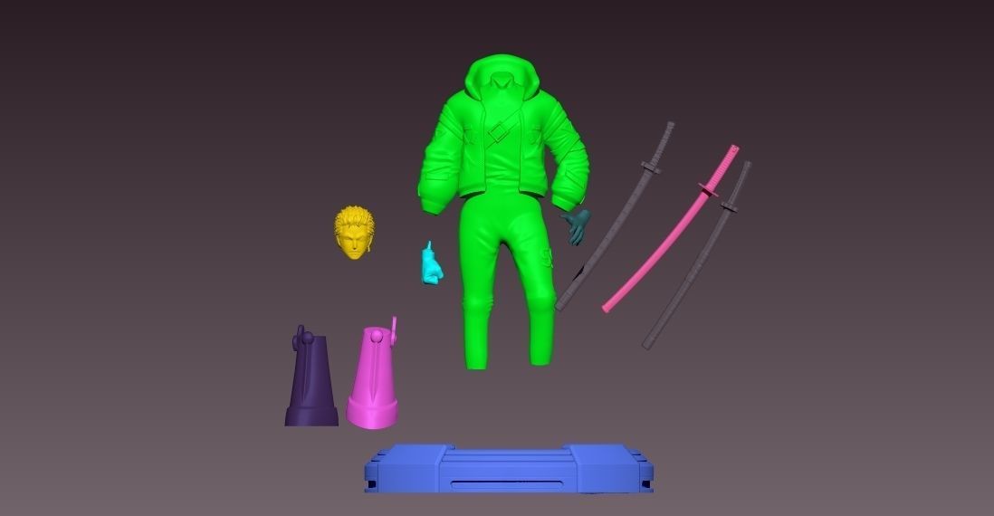 ZORO - EGGHEAD ARC - ONE PIECE 3D print model_1