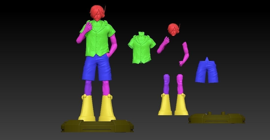 SANJI - EGGHEAD ARC - ONE PIECE 3D print model_1