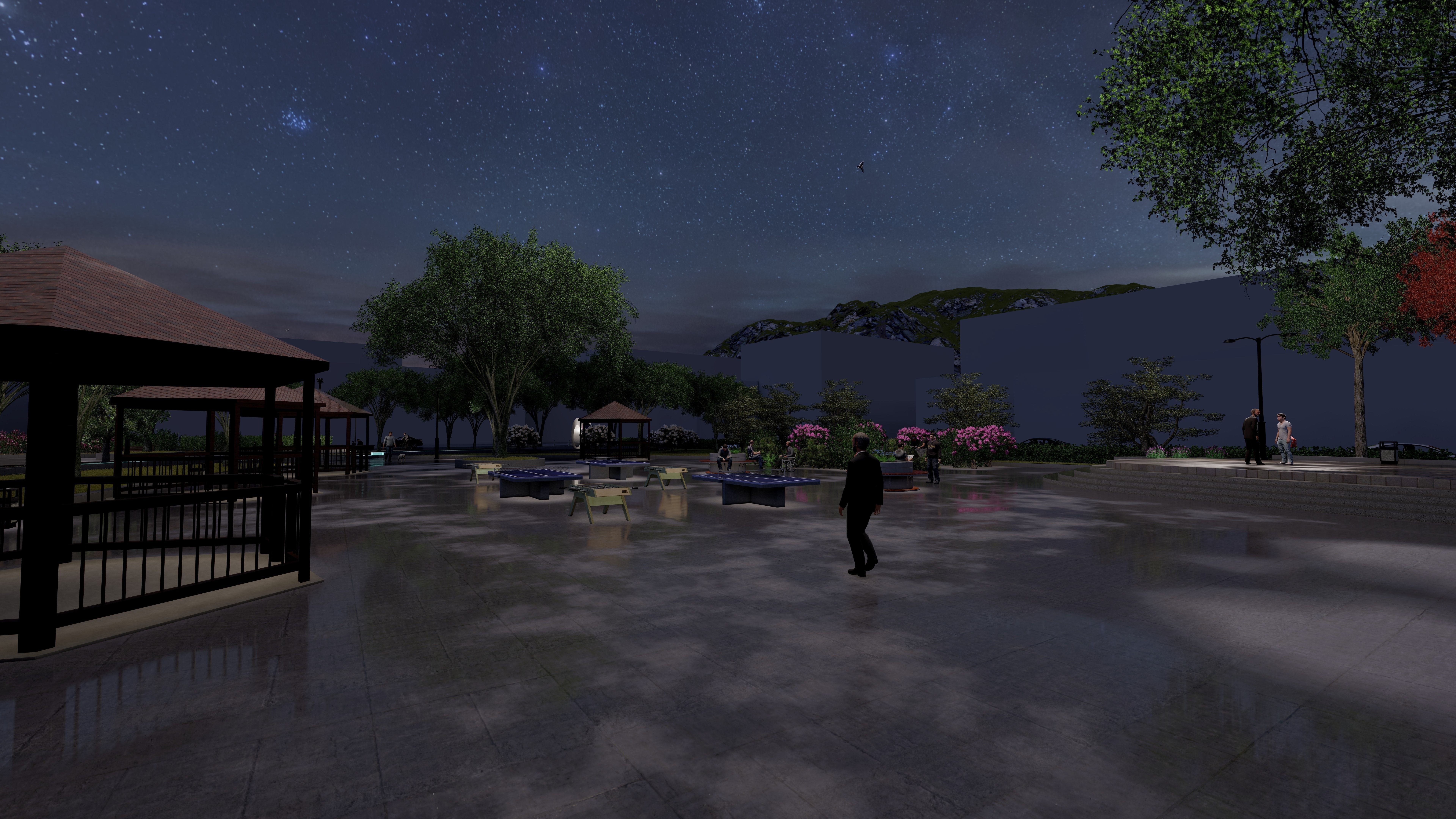 Master park-Regional park project-Private Park Landscape 3D model_20