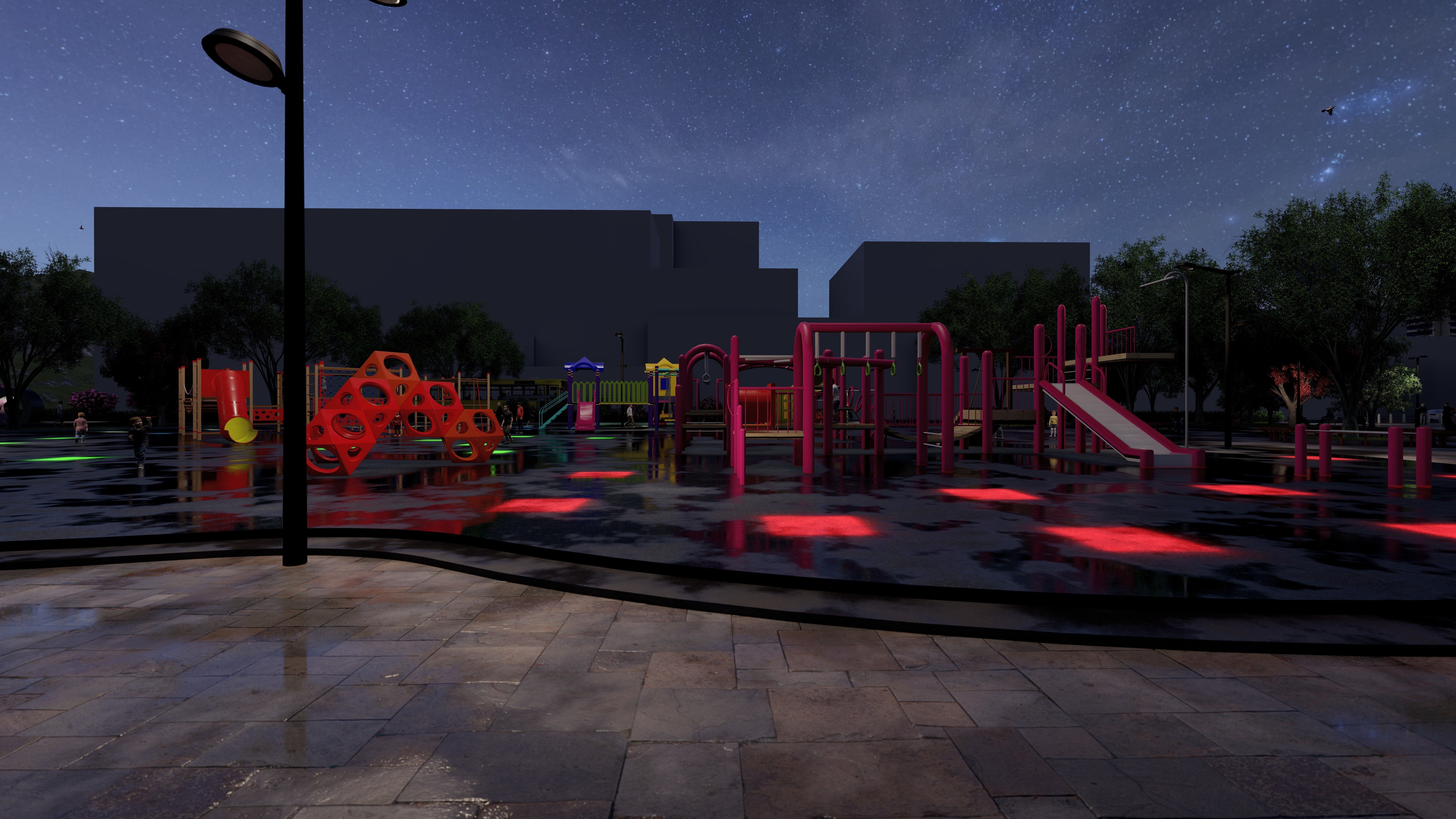 Master park-Regional park project-Private Park Landscape 3D model_9