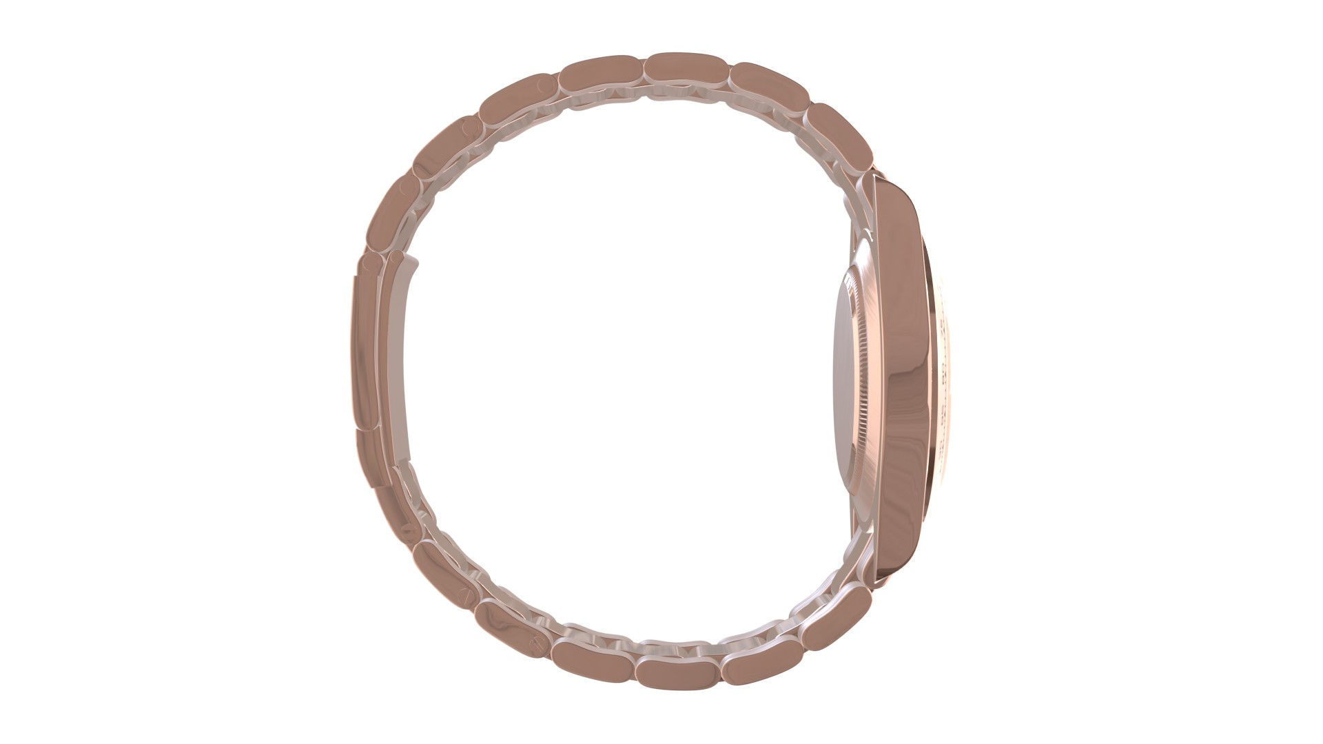 Rolex Cosmograph Daytona Pink Gold - Chocolate and Black DIial1 Low-poly 3D model_3