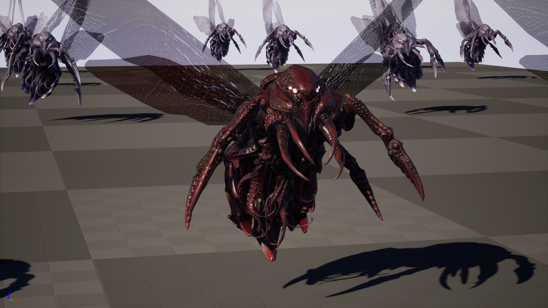 FlyingBug4 A1 Low-poly 3D model_27