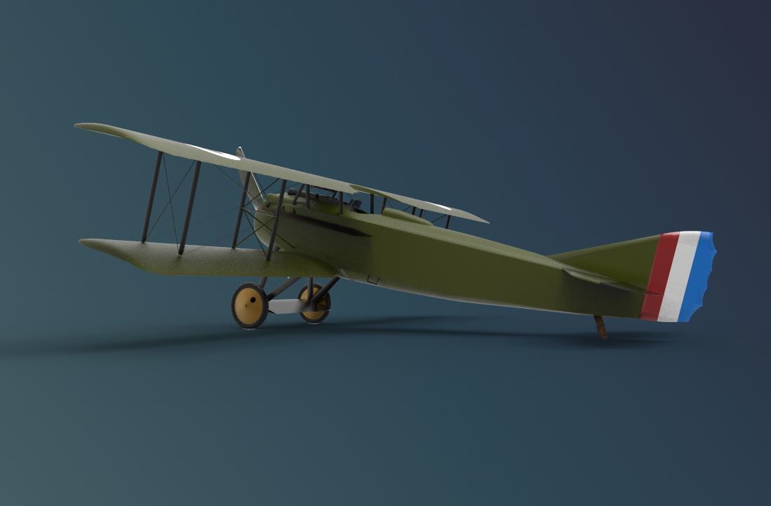 SPAD S XIII 3D model_3
