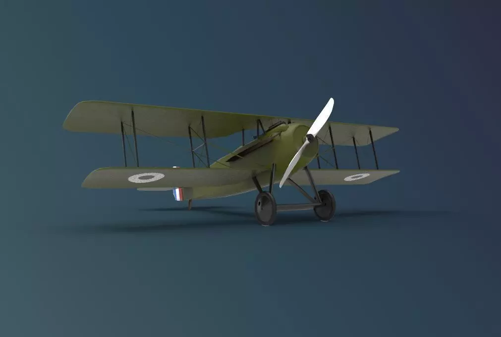 SPAD S XIII 3D model_0