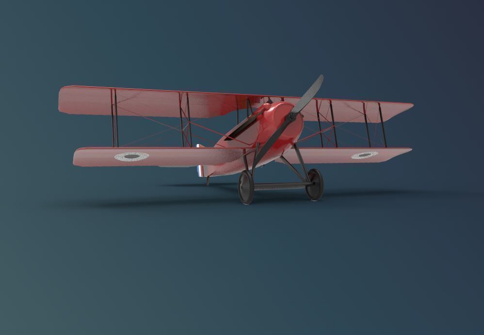 SPAD S XIII 3D model_3