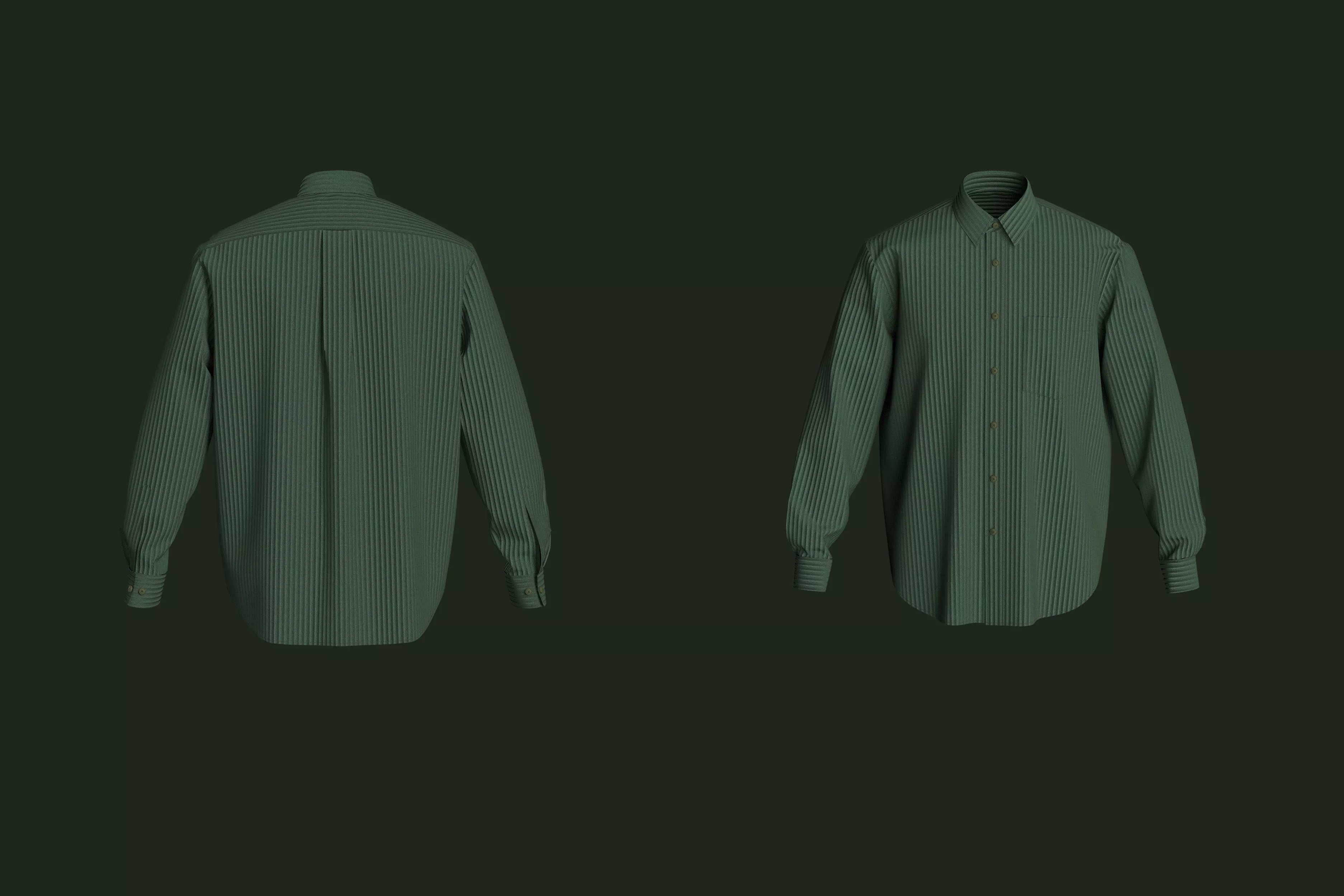 high quality shirt clo 3d render  3D print model_0