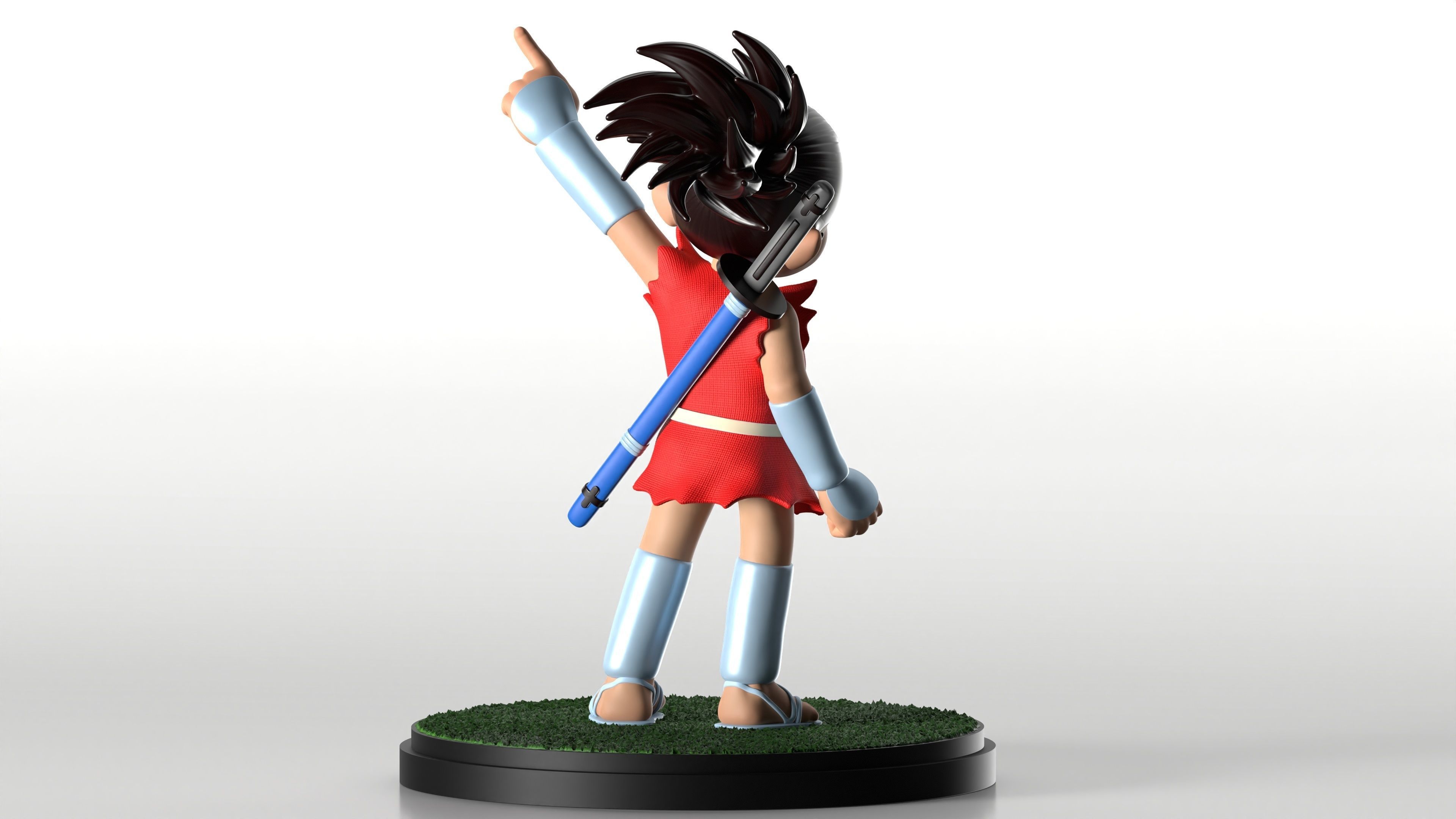 Sarutobi Sasuke V2  3D print model_3