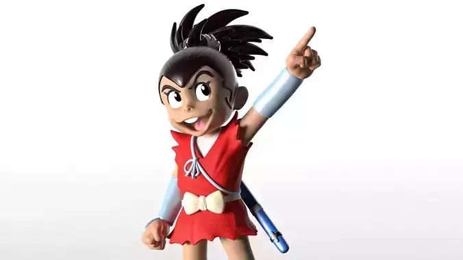 Sarutobi Sasuke V2  3D print model