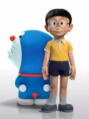 Nobita 3d character Mid poly