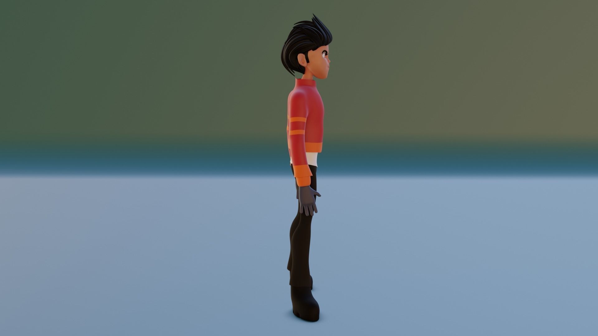 A group of characters - Ben 10 - Rex - Adrian Low-poly 3D model_13