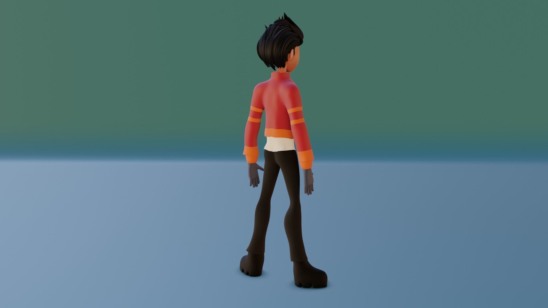 A group of characters - Ben 10 - Rex - Adrian Low-poly 3D model_18