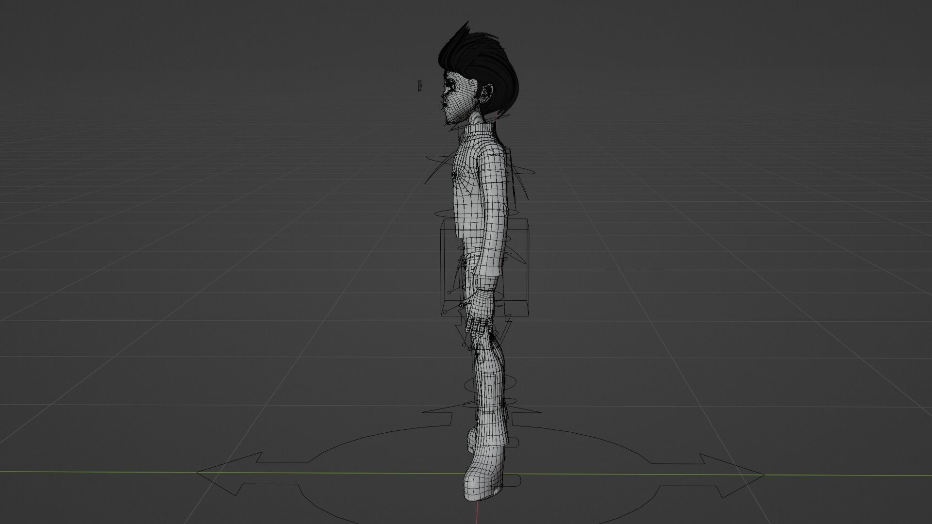 A group of characters - Ben 10 - Rex - Adrian Low-poly 3D model_16