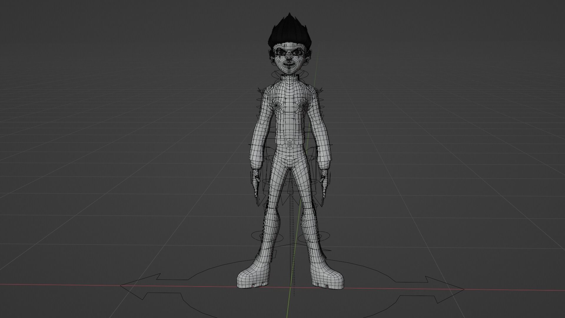 A group of characters - Ben 10 - Rex - Adrian Low-poly 3D model_19