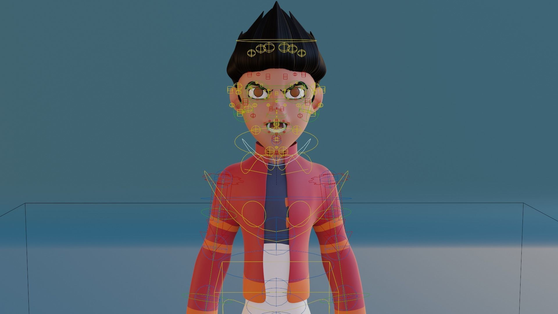 A group of characters - Ben 10 - Rex - Adrian Low-poly 3D model_9