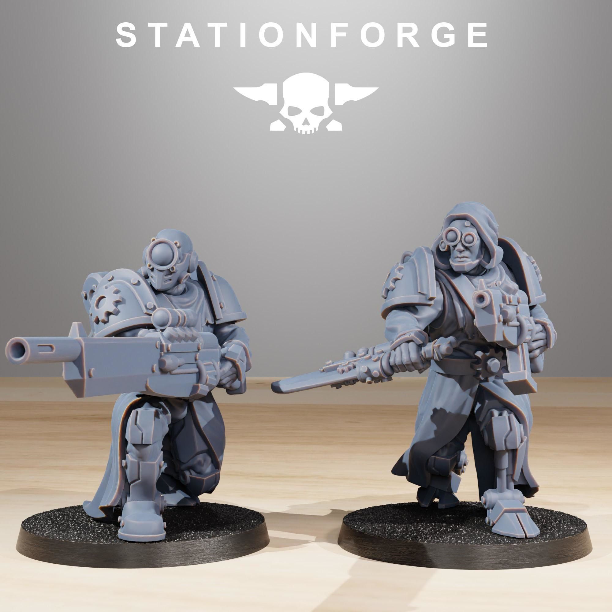 Scavenger infantry Builder Kit 3D print model_3