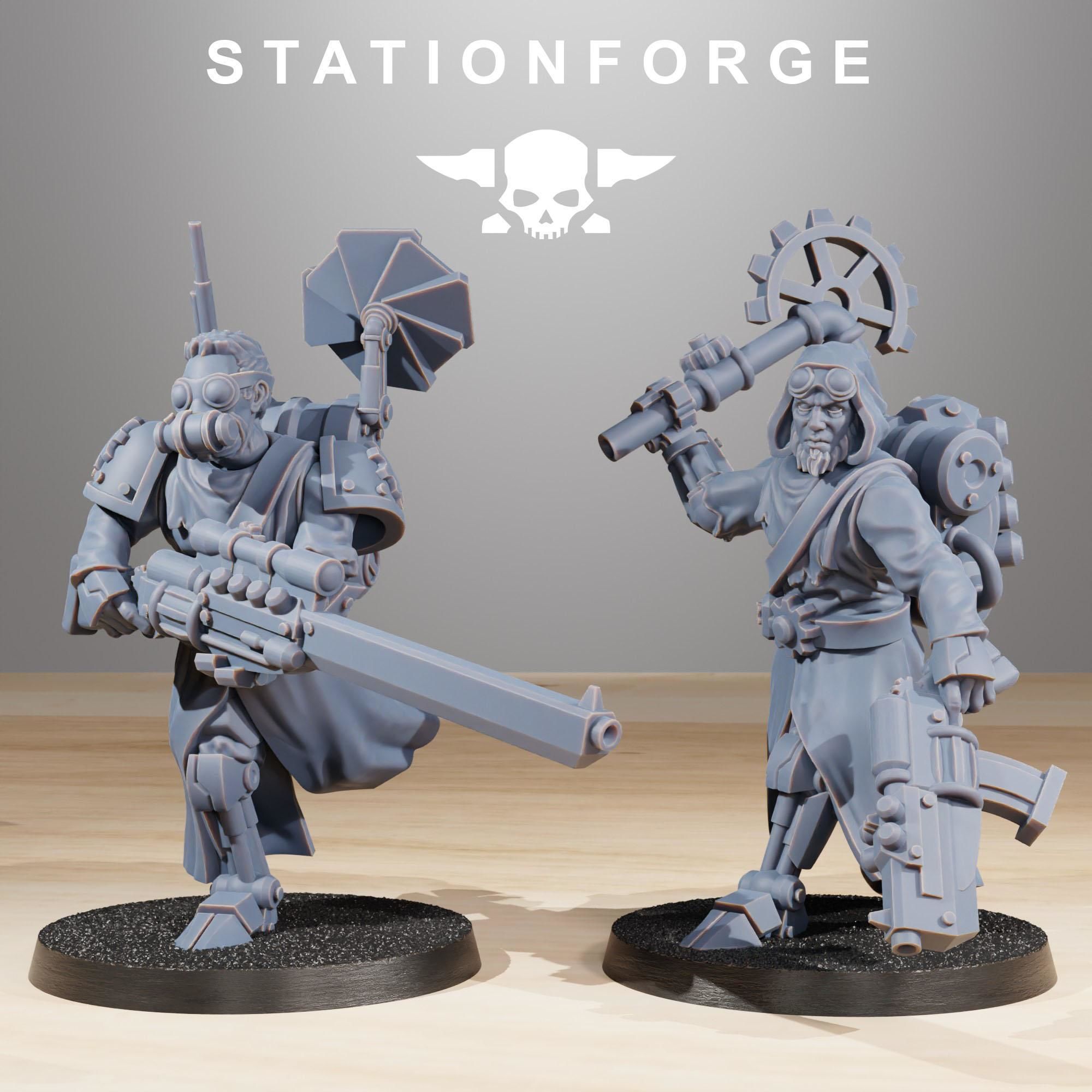 Scavenger infantry Builder Kit 3D print model_7