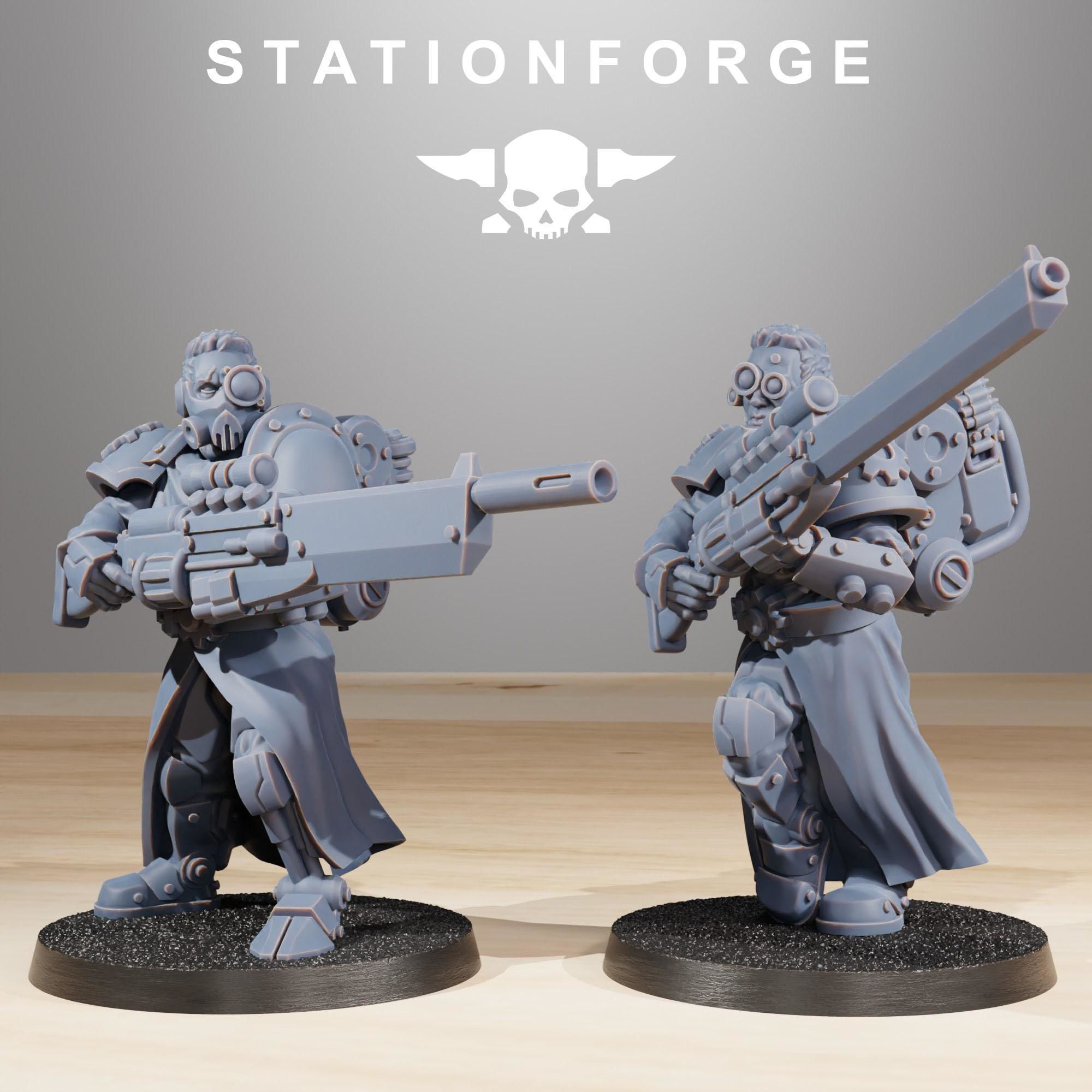 Scavenger infantry Builder Kit 3D print model_11