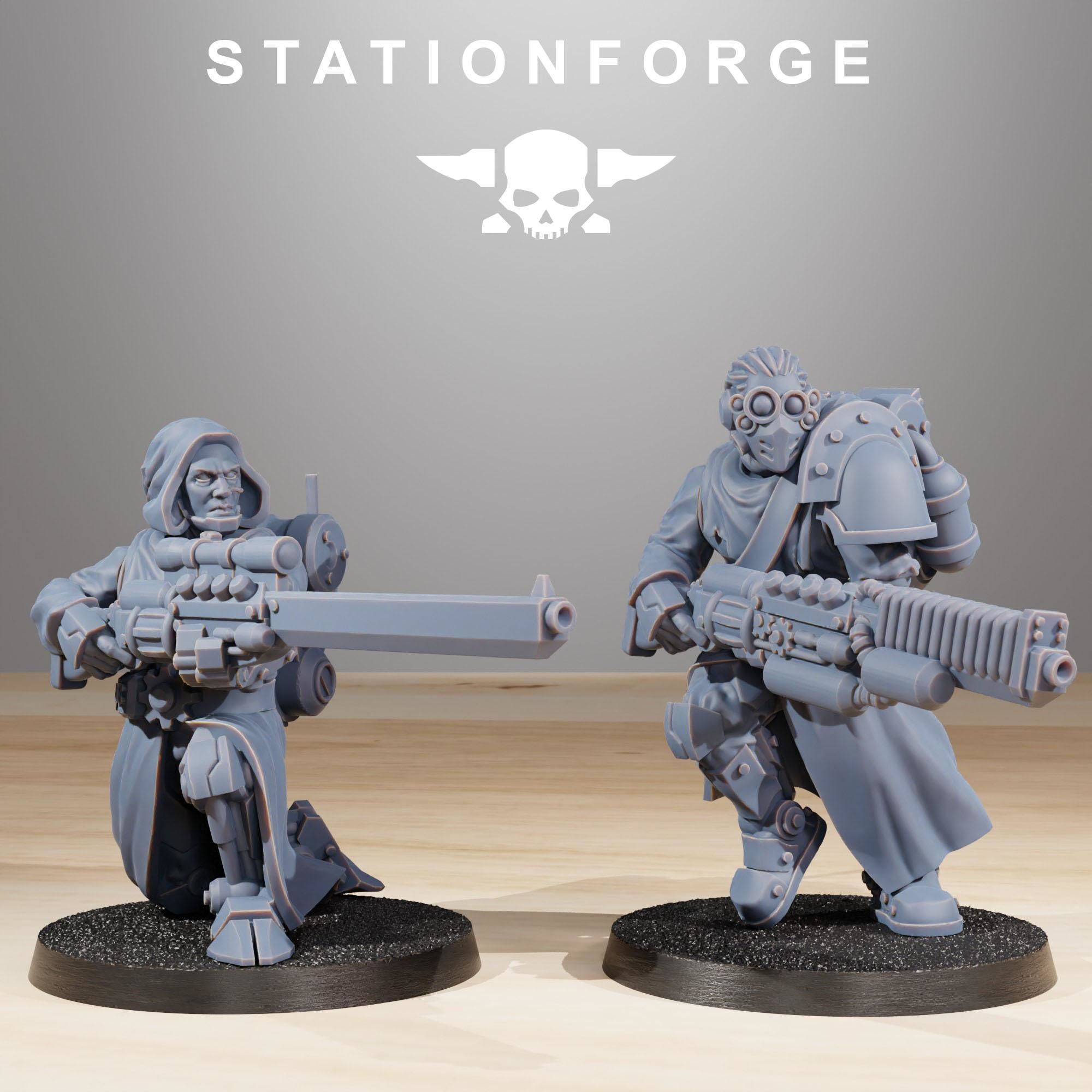 Scavenger infantry Builder Kit 3D print model_10