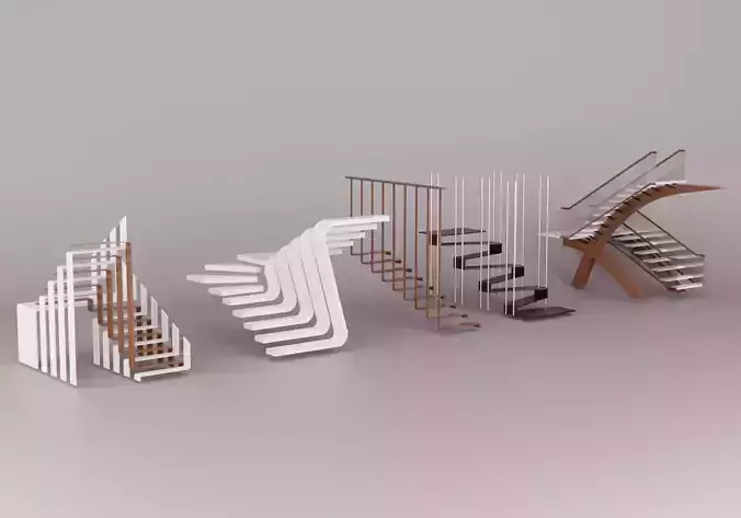 Modern Stairs Asset