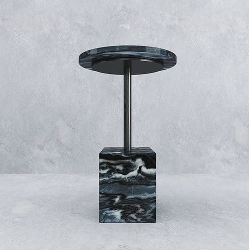 Accent table Foley 3D model
