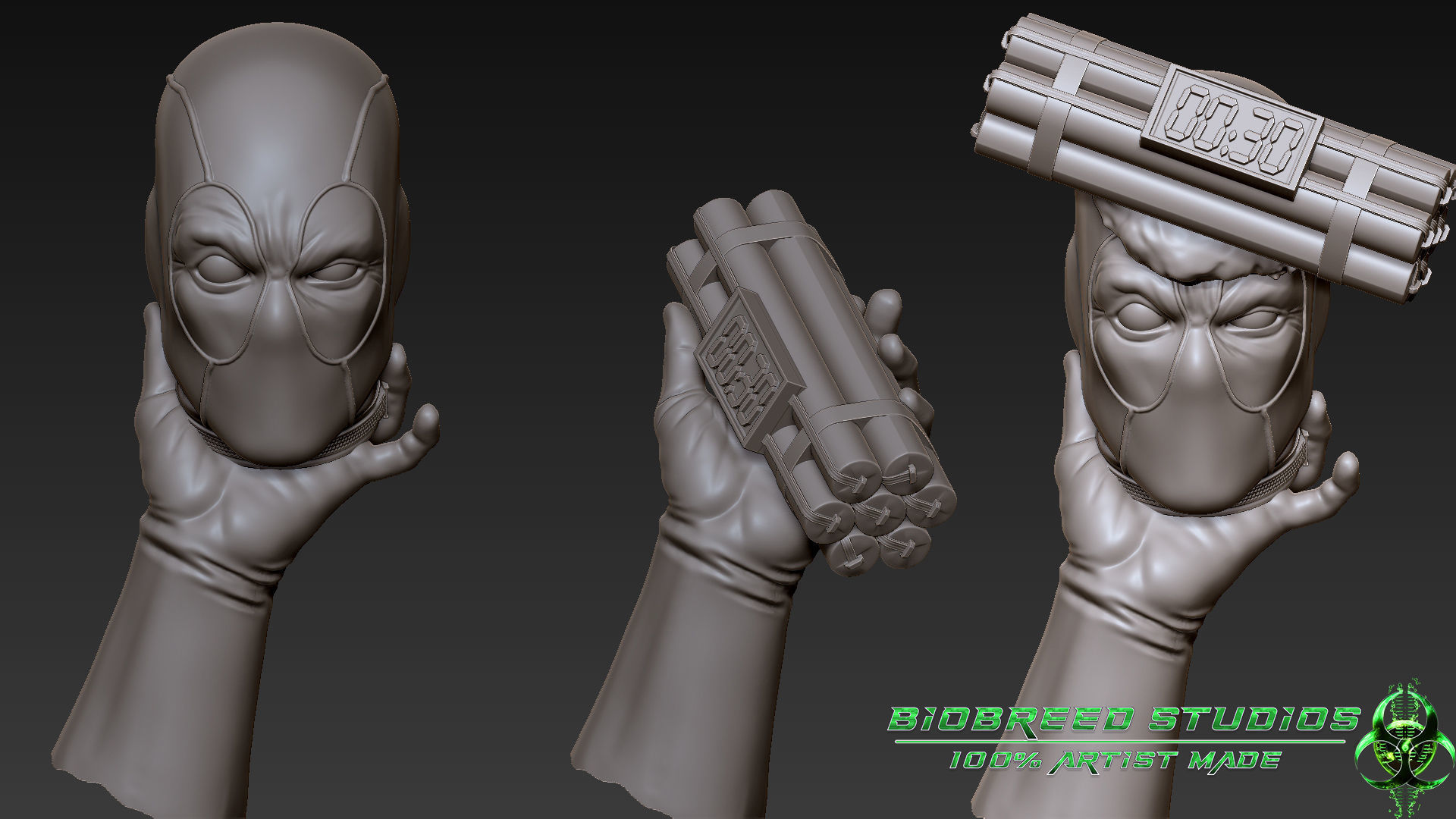 Marvel Comics Madcap 3D print model_5