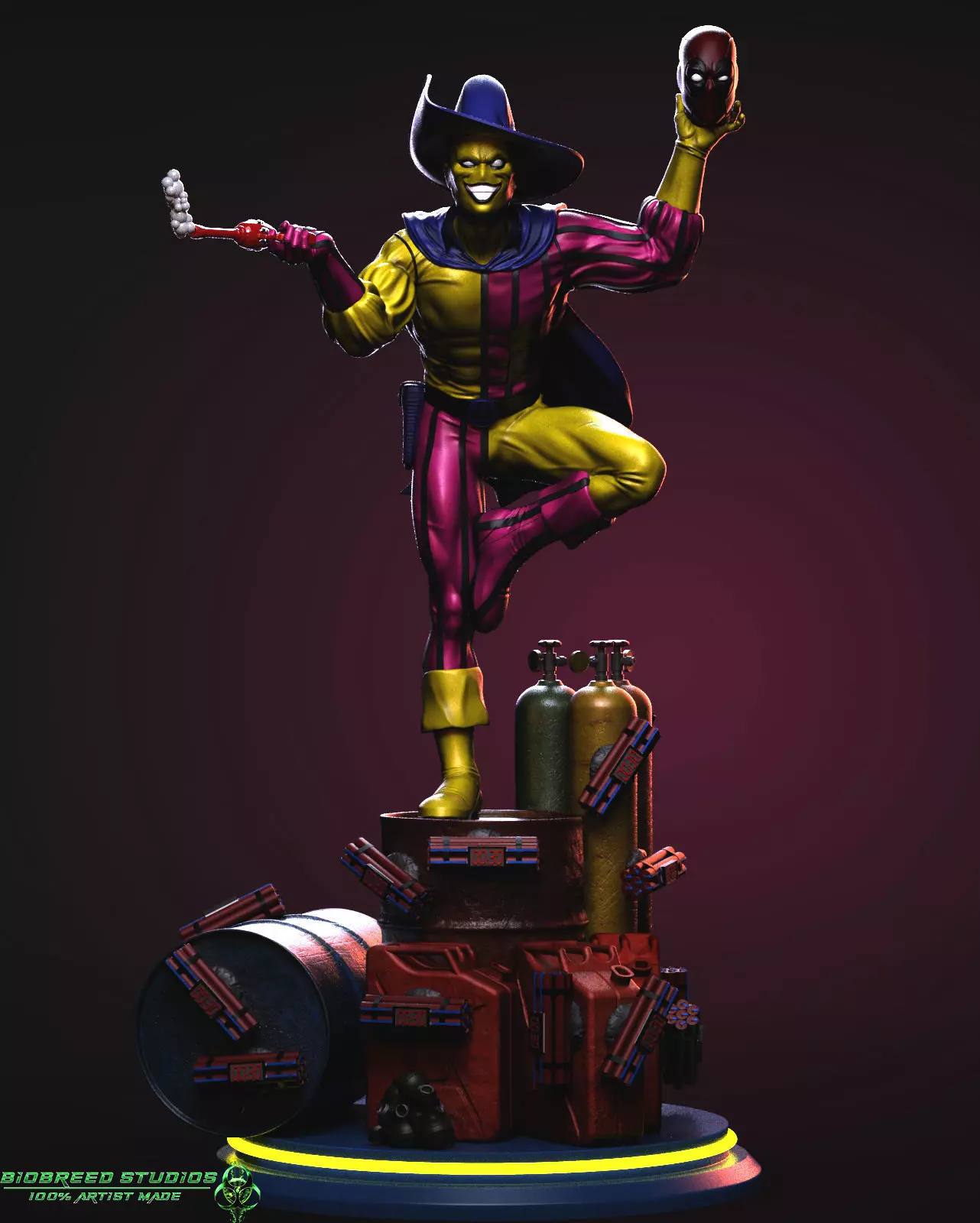 Marvel Comics Madcap 3D print model_0
