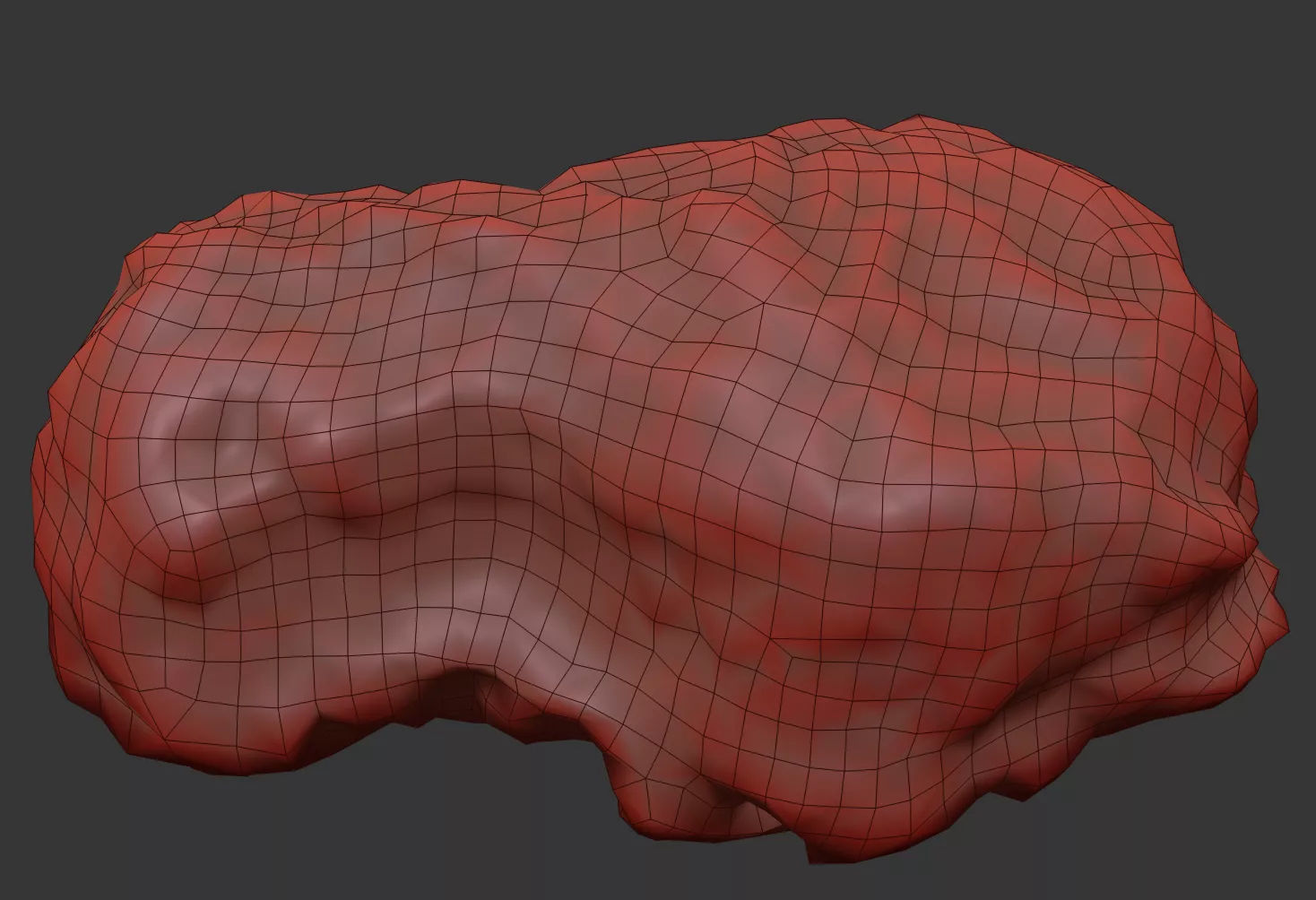 Chicken Nugget 3D model_6