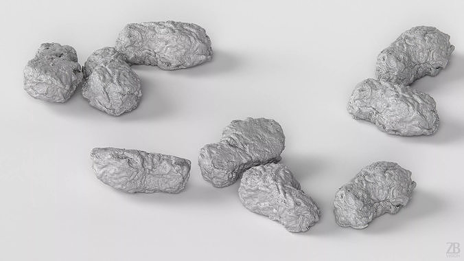 Chicken Nugget 3D model 4