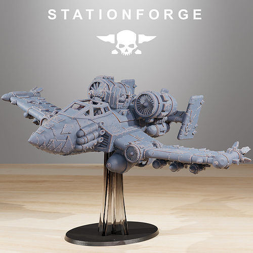 Orkaz Plane 3D print model 3
