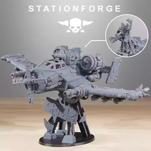 Orkaz Plane 3D print model