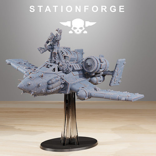 Orkaz Plane 3D print model 5