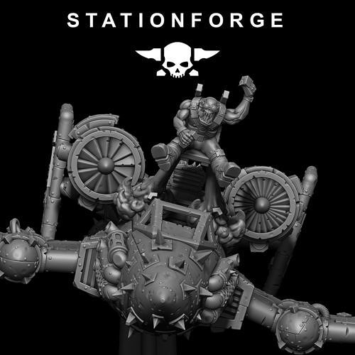 Orkaz Plane 3D print model 7