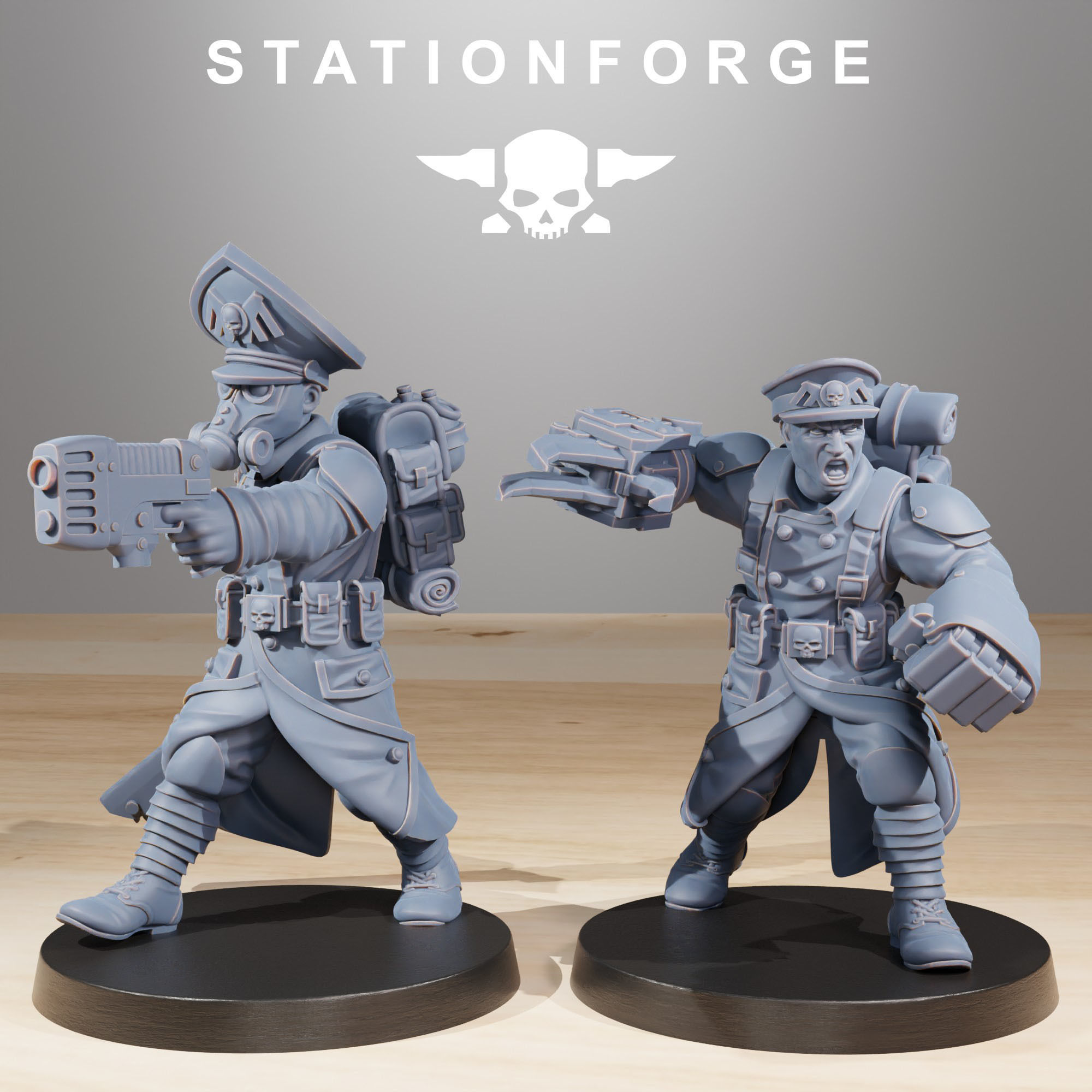 GrimGuard Builder Kit Separate Heads 3D print model_2