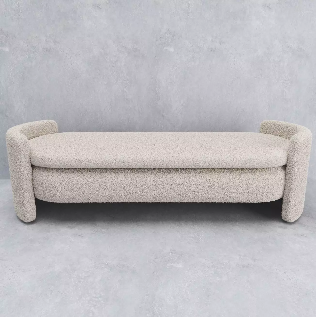 Bench Calder - Storage Bench 3D model_0